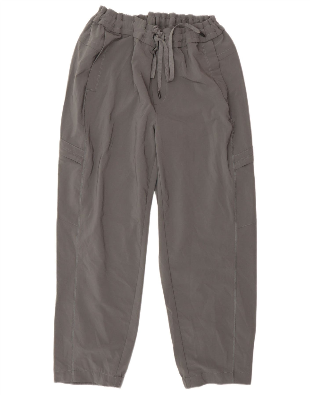 Eddie Bauer Pantaloni cargo crop pentru femei Mediu L30 L24 Poliester gri