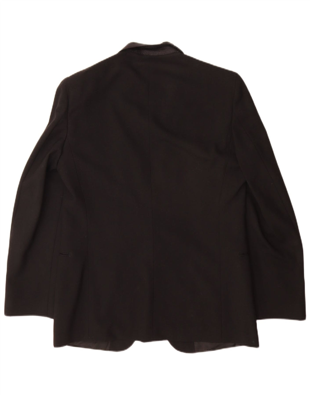 Sacou blazer pentru bărbați Sergio Valentino, cu 1 nasture, IT 50 mare, lână virgină, neagră