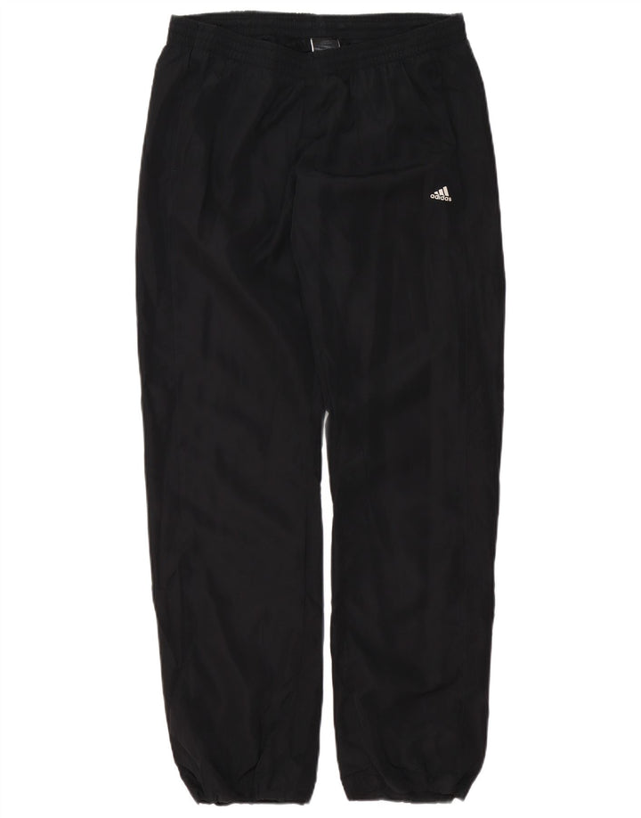 Pantaloni de trening Adidas pentru femei Joggeri UK 12 Poliester mediu negru