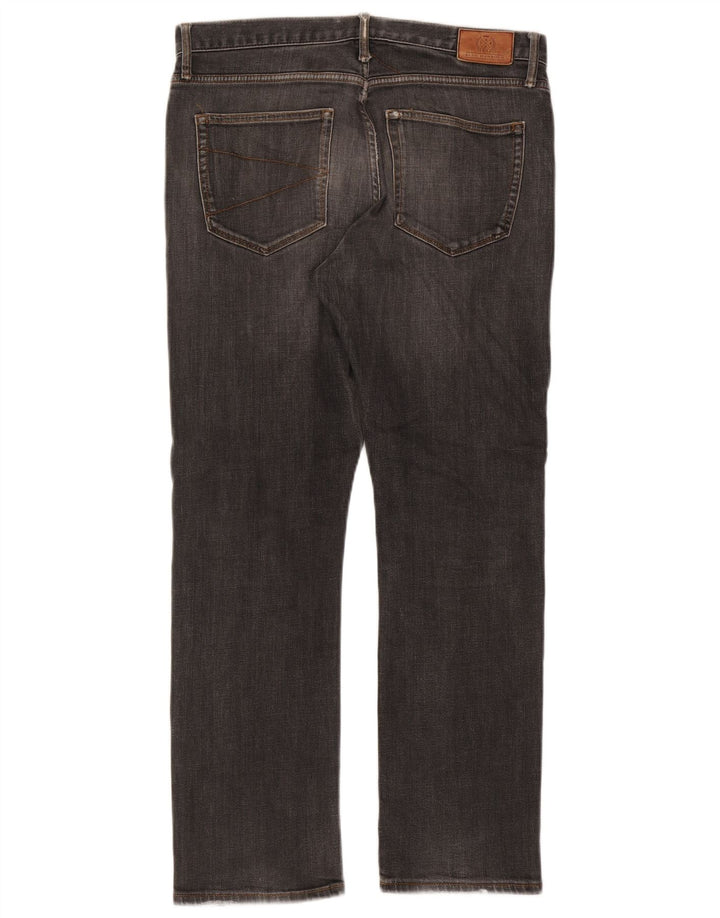 Blugi drepți pentru bărbați Marks & Spencer Blue Harbour W34 L29 bumbac gri