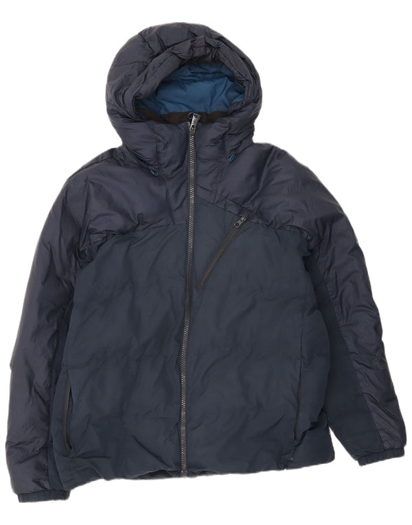 Jachetă căptușită cu glugă pentru bărbați Timberland UK 42 XL Nailon bleumarin