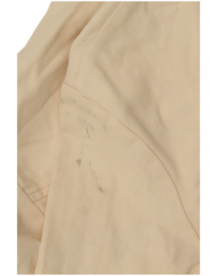 Jachetă Bomber Crop pentru Damă Zara UK 10 Small Off White
