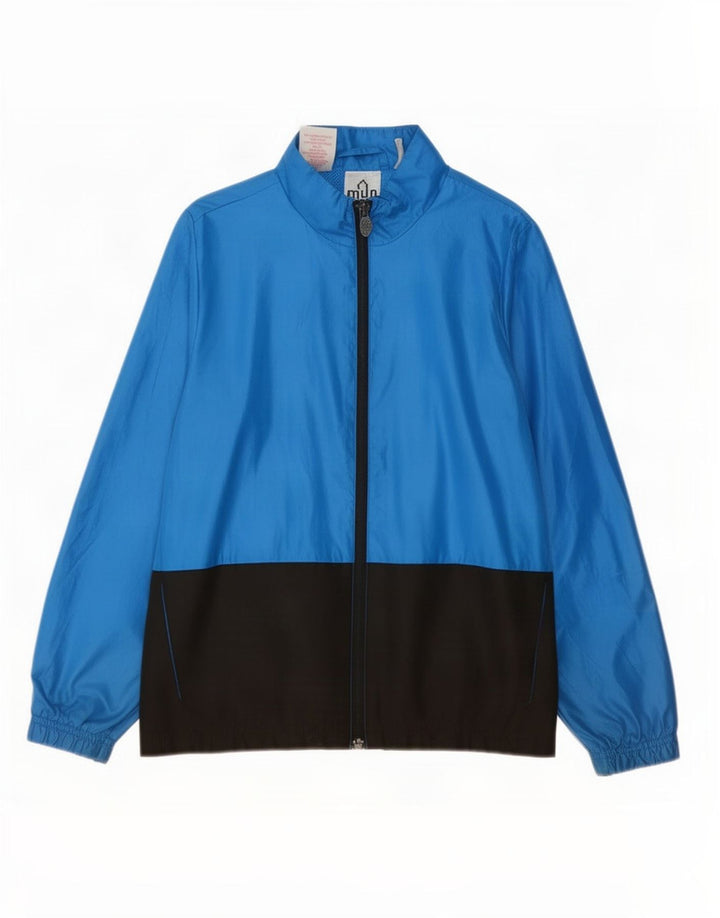 Jachetă de trening pentru băieți Adidas 9-10 ani, albastru, poliester