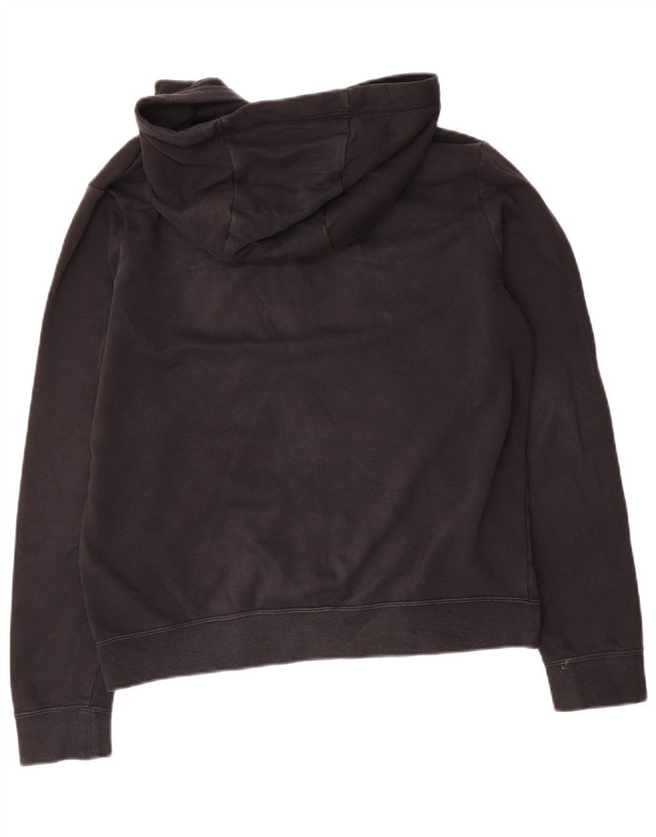Pulover Nike pentru femei, supradimensionat, cu fermoar, UK 10, negru