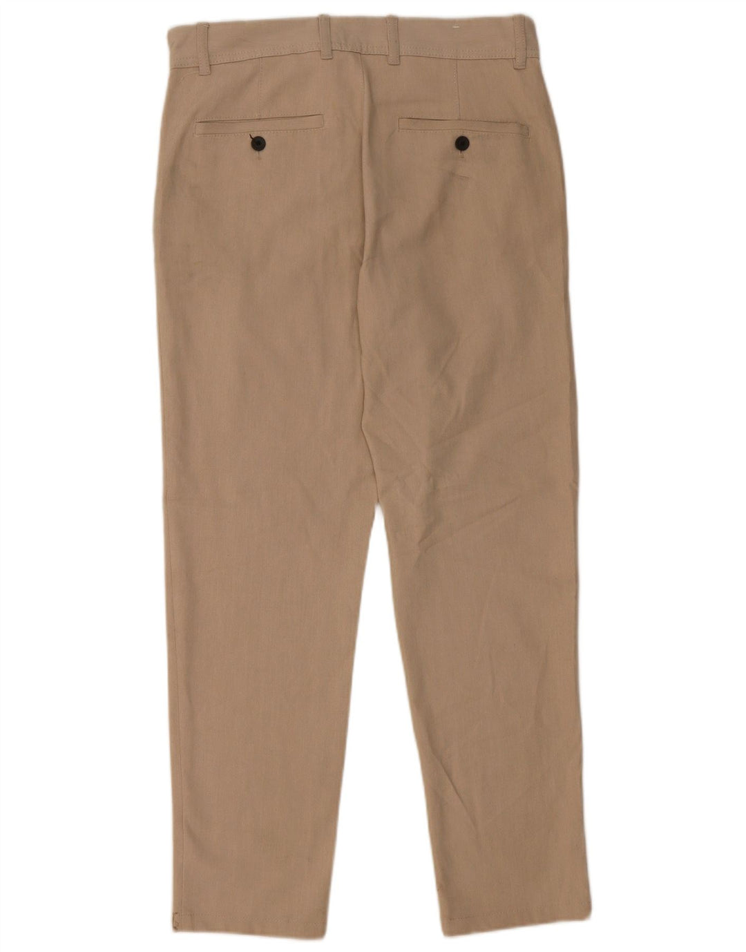 Pantaloni chino slim pentru bărbați Zara EU 38 Mici L30 L28 Bej Poliester