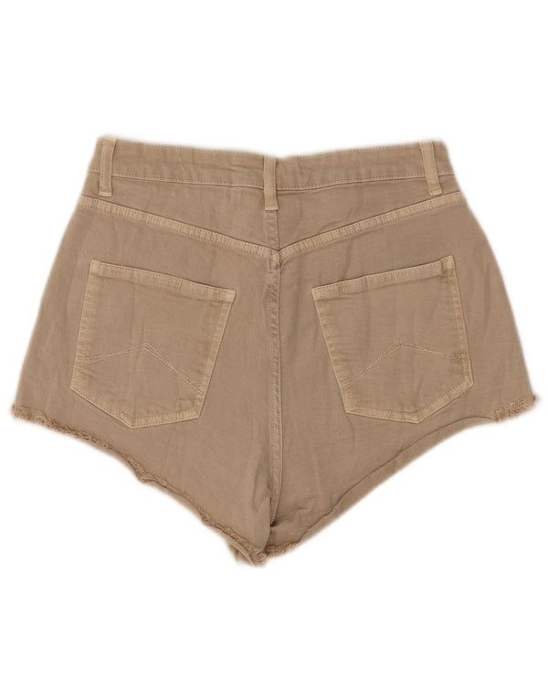Pantaloni scurți din denim pentru femei Carrera IT 42 Medium W29 Bej Bumbac