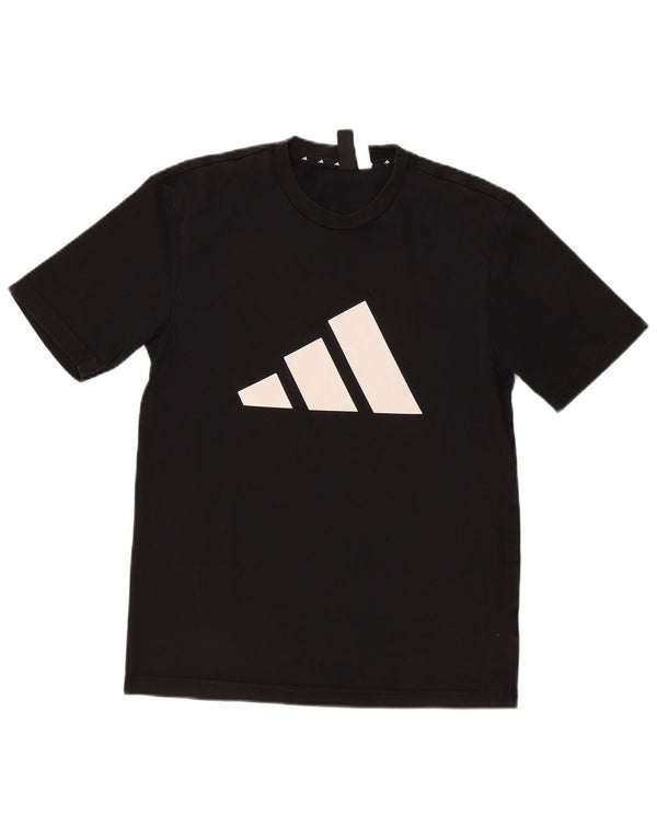 Tricou grafic pentru bărbați Adidas Top XS bumbac negru