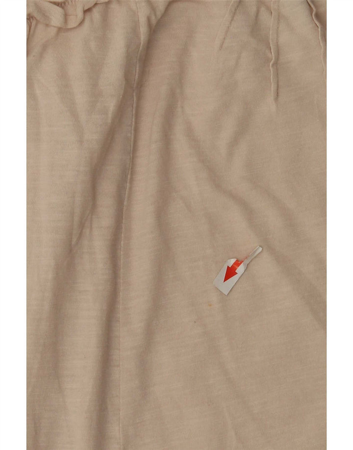 Top fără bretele pentru femei Benetton UK 12 Medium Beige Bumbac