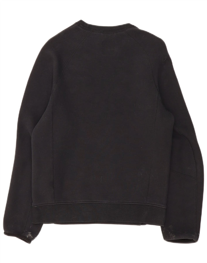 Pulover Nike pentru bărbați, bumbac mic, negru