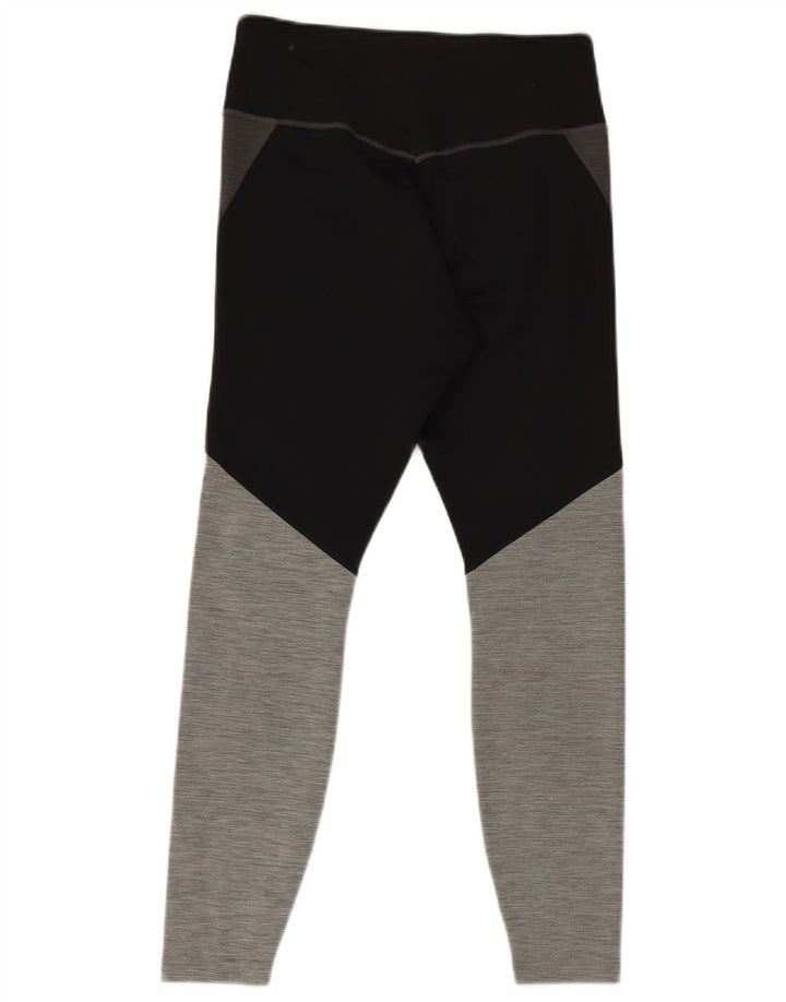 Leggings Nike Dri Fit pentru femei UK 12 Gri mediu Poliester color bloc