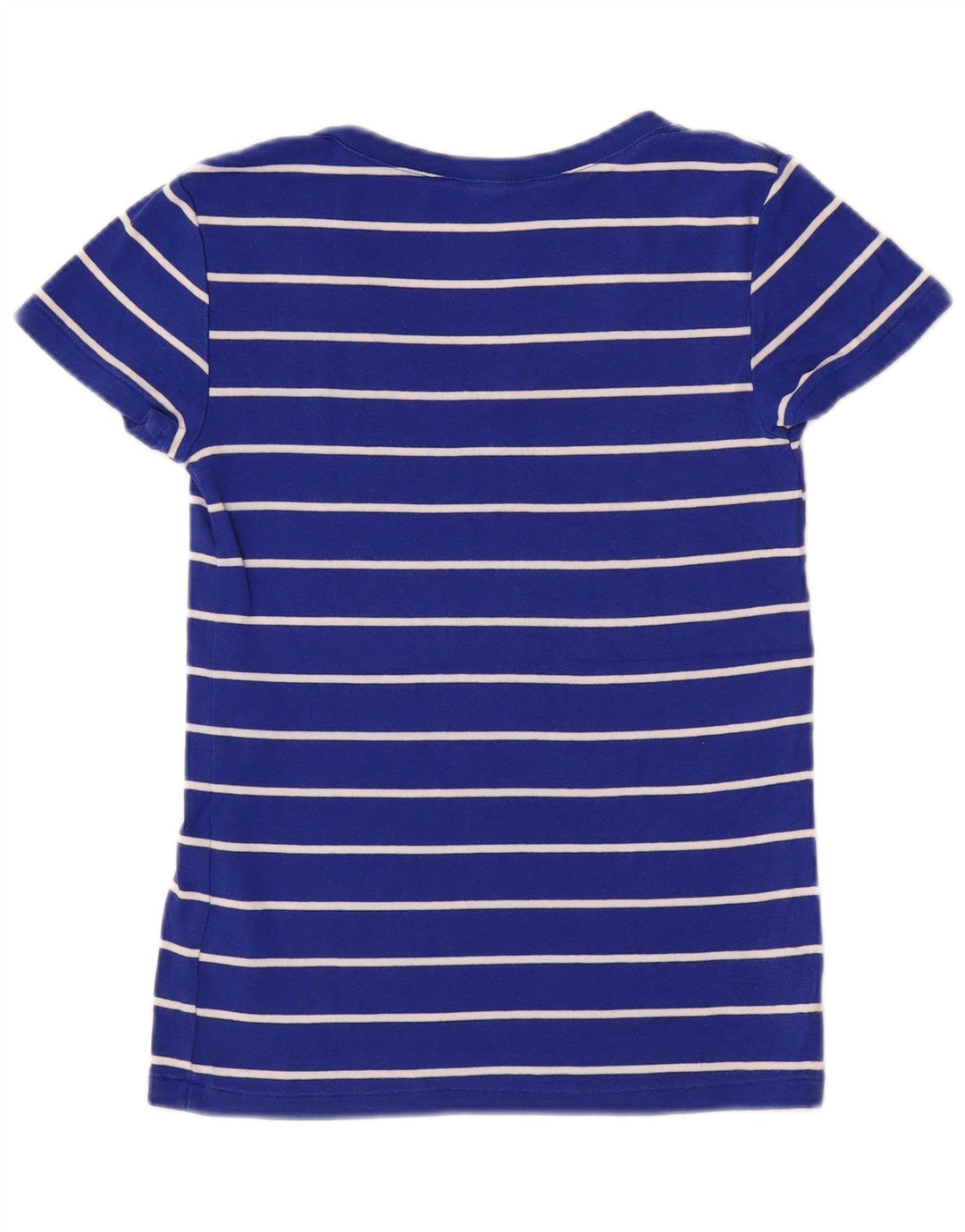 Tricou pentru femei Ralph Lauren, UK 12, bumbac cu dungi albastre medii