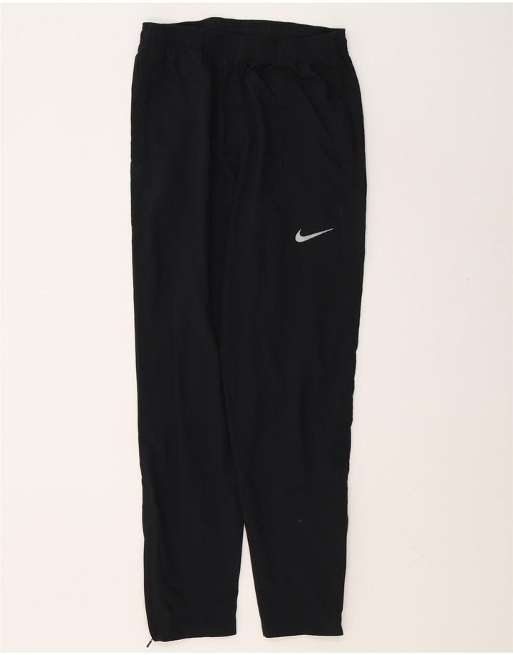 Pantaloni de trening Nike Dri Fit pentru bărbați, poliester negru mic