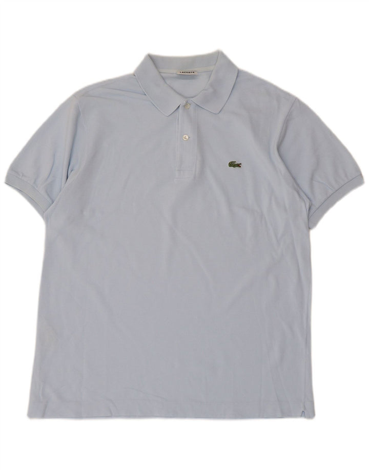 Tricou polo LACOSTE pentru bărbați mărimea 5 mare, albastru, bumbac