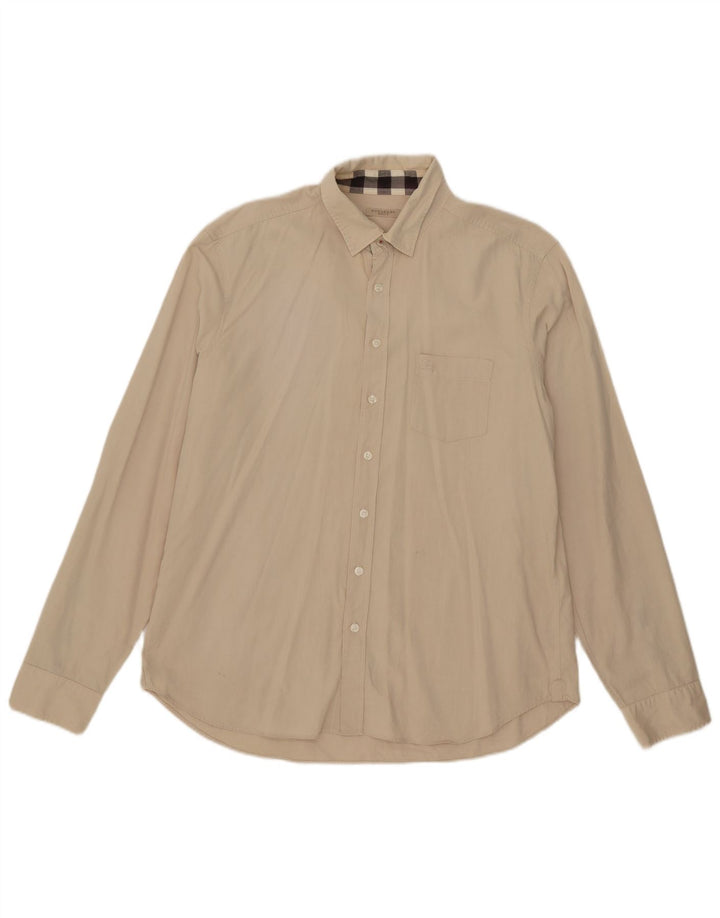 Cămașă pentru bărbați Burberry XL, bej, bumbac