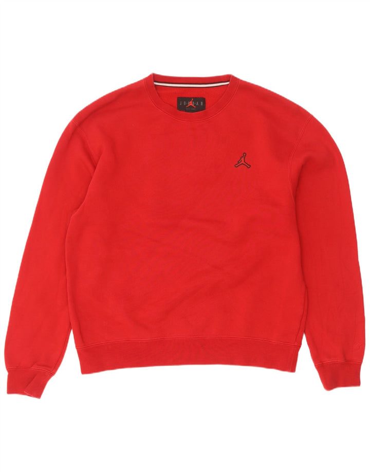 Hanorac pentru bărbați Jordan Jumper Bumbac Roșu Mediu