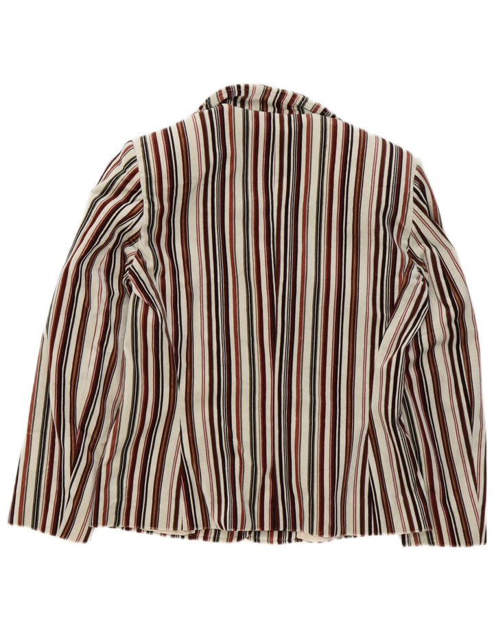Daniel & Mayer Jachetă Blazer Femei IT 42 Mediu Multicolore Dungi