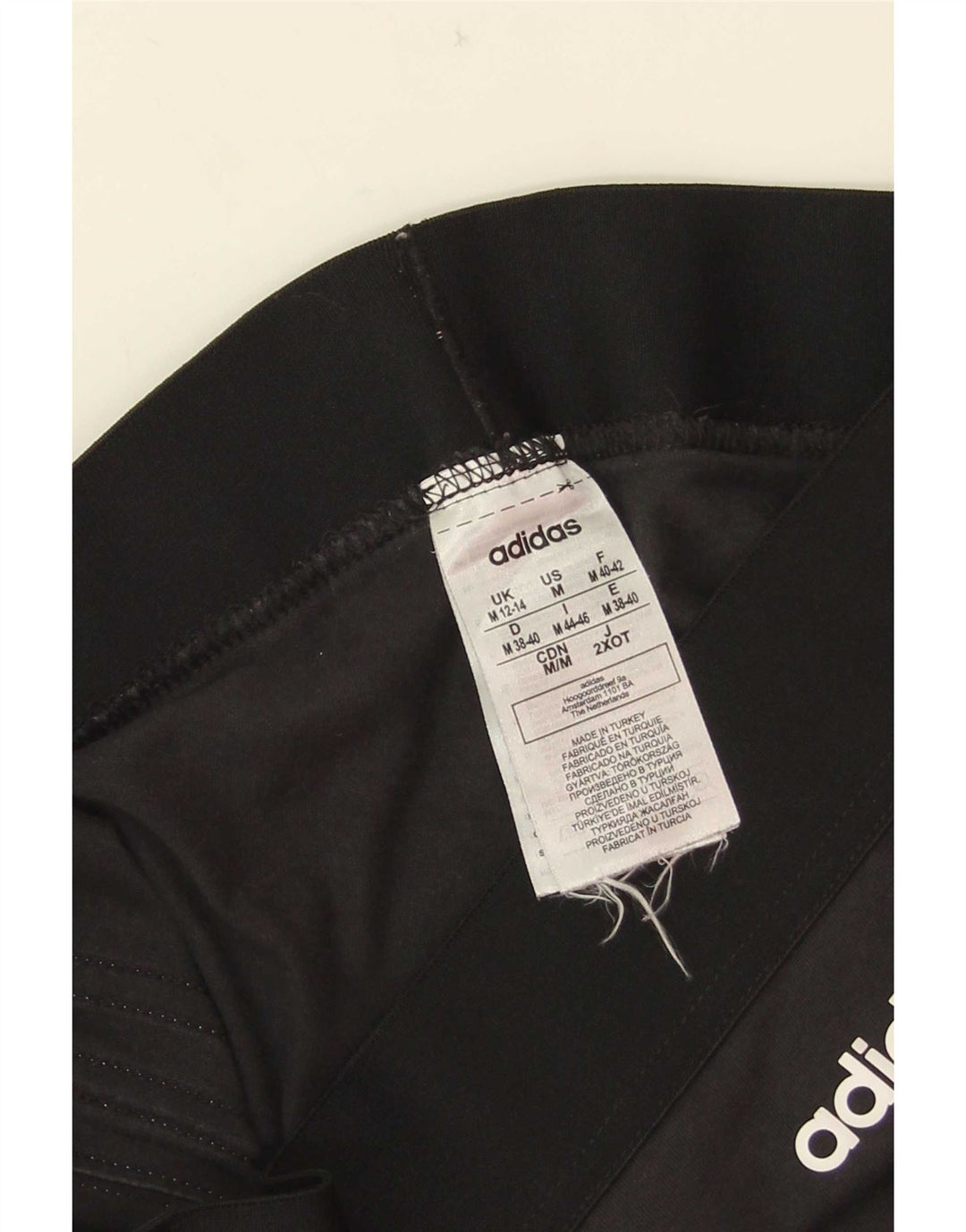 Leggings pentru femei Adidas UK 12/14 bumbac mediu negru