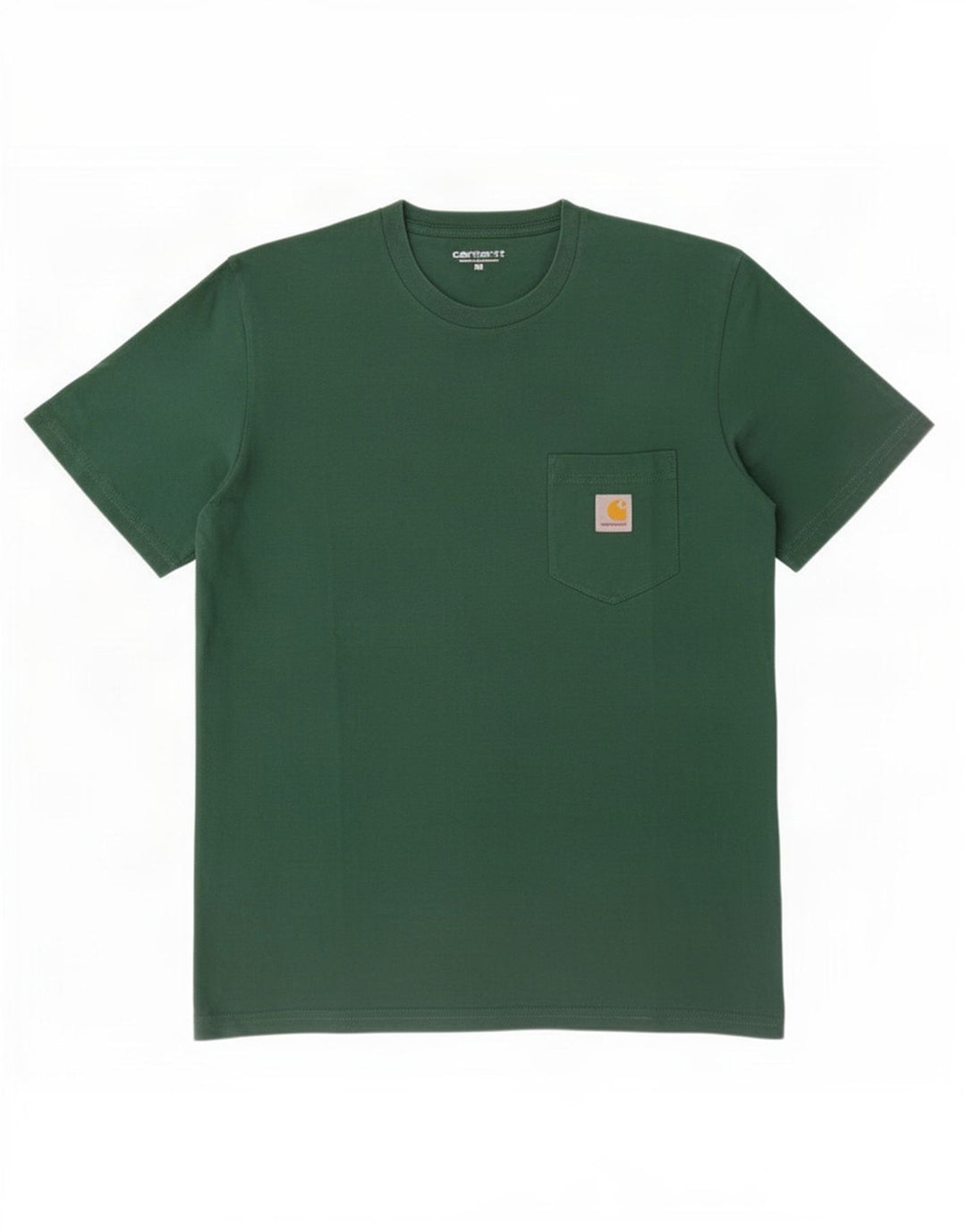 Tricou pentru bărbați Carhartt Top din bumbac verde mediu