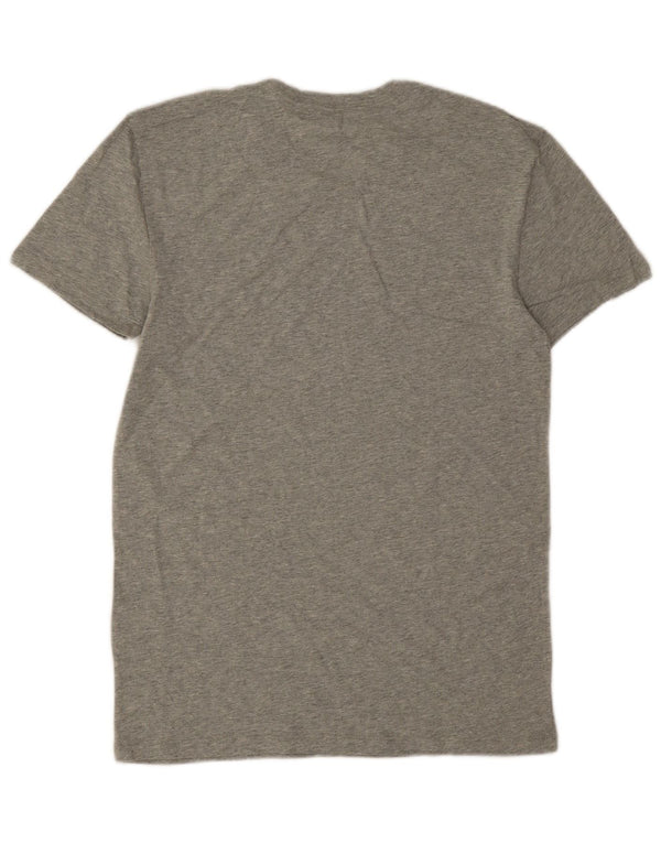 Tricou Polo Ralph Lauren pentru bărbați Top din bumbac gri mediu