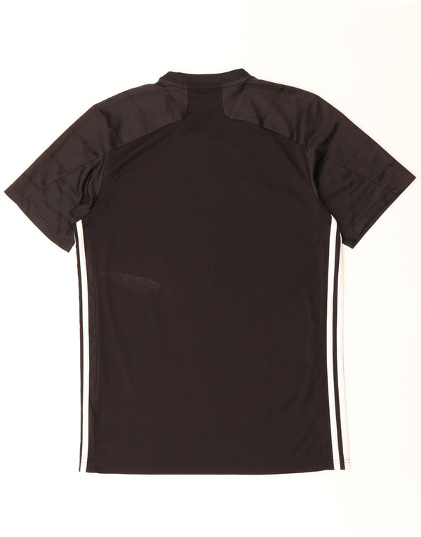 Tricou pentru bărbați Adidas Aeroready Top Medium Black Pinstripe Poliester