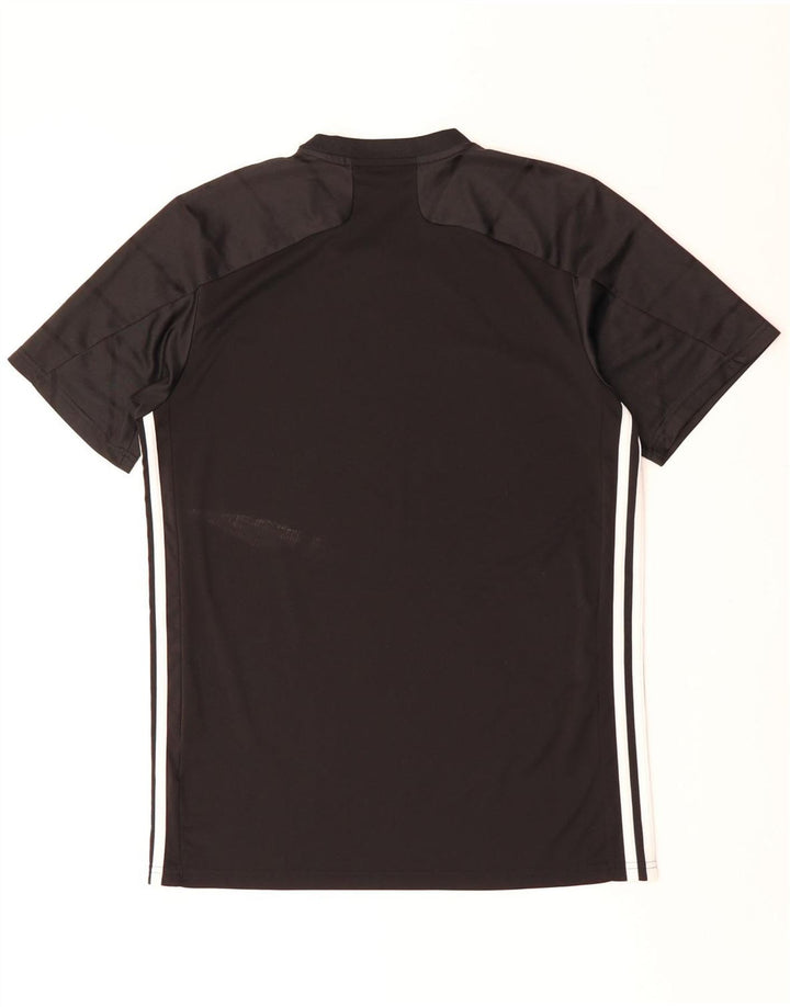 Tricou pentru bărbați Adidas Aeroready Top Medium Black Pinstripe Poliester