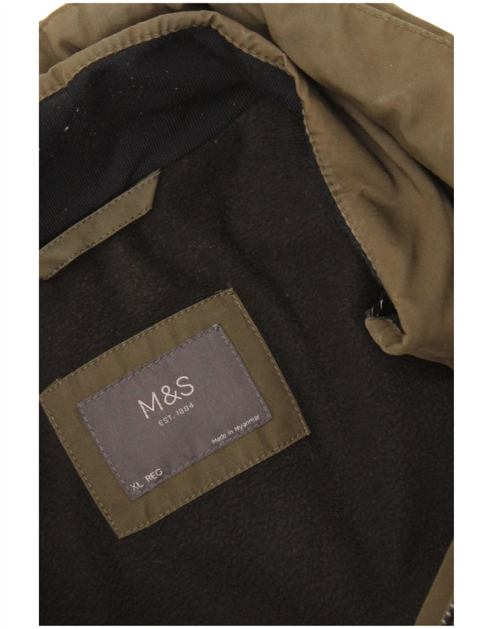 Jachetă cu glugă pentru bărbați Marks & Spencer UK 42 XL kaki