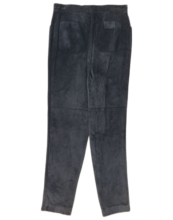 Nazareno Gabrielli Pantaloni conici pentru femei IT 44 Medium W28 L30 Bleumarin