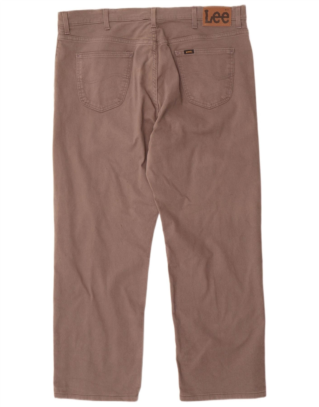 Blugi drepti Brooklyn pentru femei Lee W42 L30 bumbac gri