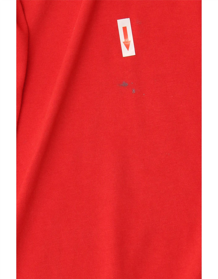Tricou bărbați ADIDAS Top mare bumbac roșu