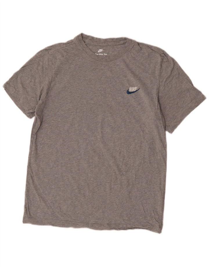 Tricou pentru bărbați Nike Top Medium Gri Bumbac