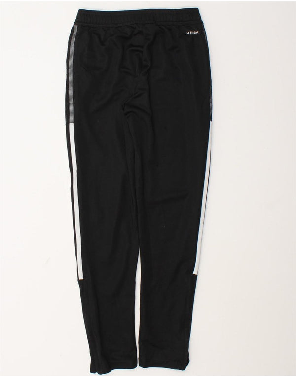 Pantaloni de trening Adidas Aeroready pentru baieti 11-12 ani poliester negru