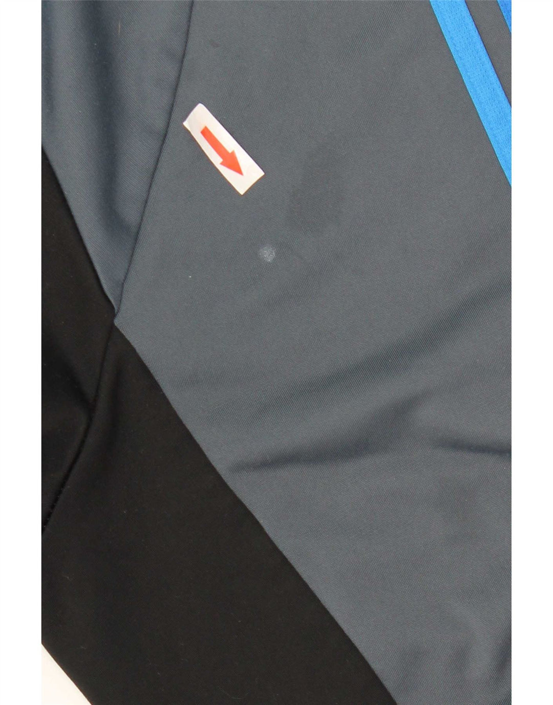 Jachetă de trening pentru bărbați Adidas, mare, gri, poliester color bloc