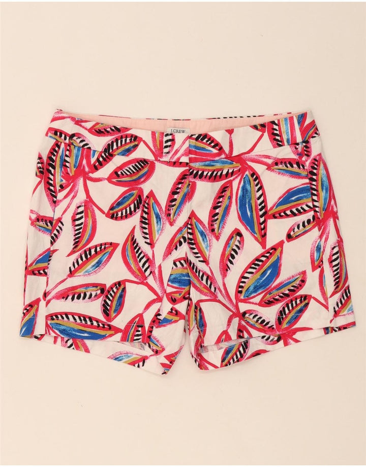 J. CREW Womens Chino Shorts US 6 Medium W32  Multicoloured Floral Cotton Vintage J. Crew and Second-Hand J. Crew from Messina Hembry 
