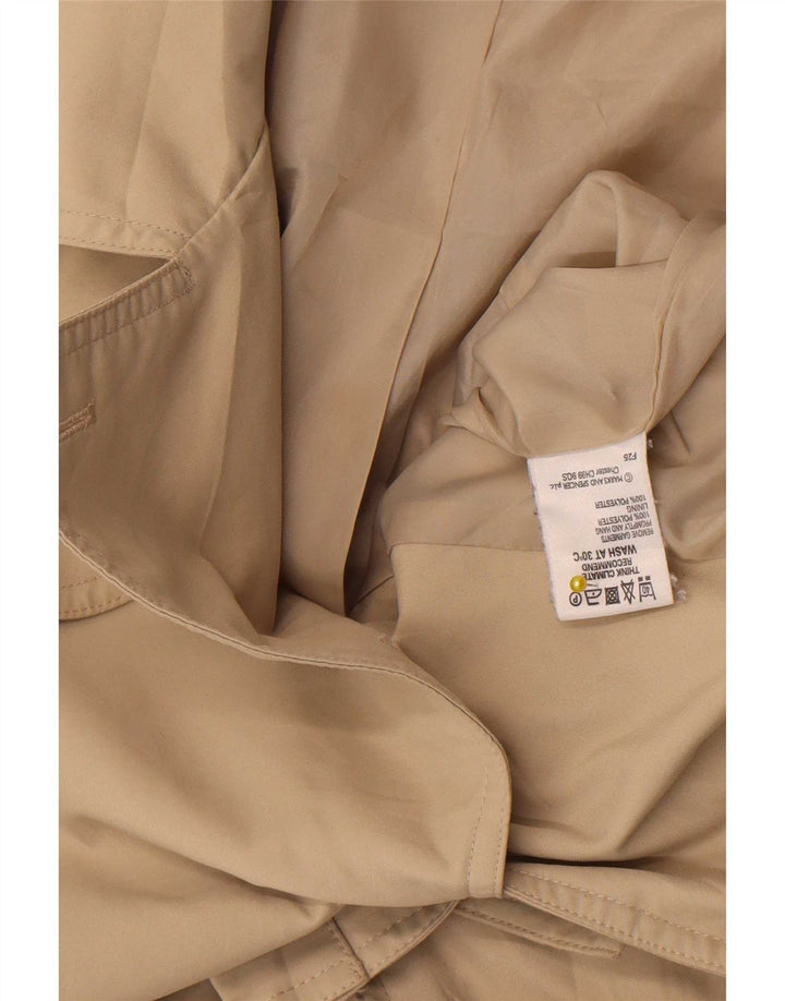 Trench pentru femei Marks & Spencer UK 14, mare, bej, poliester
