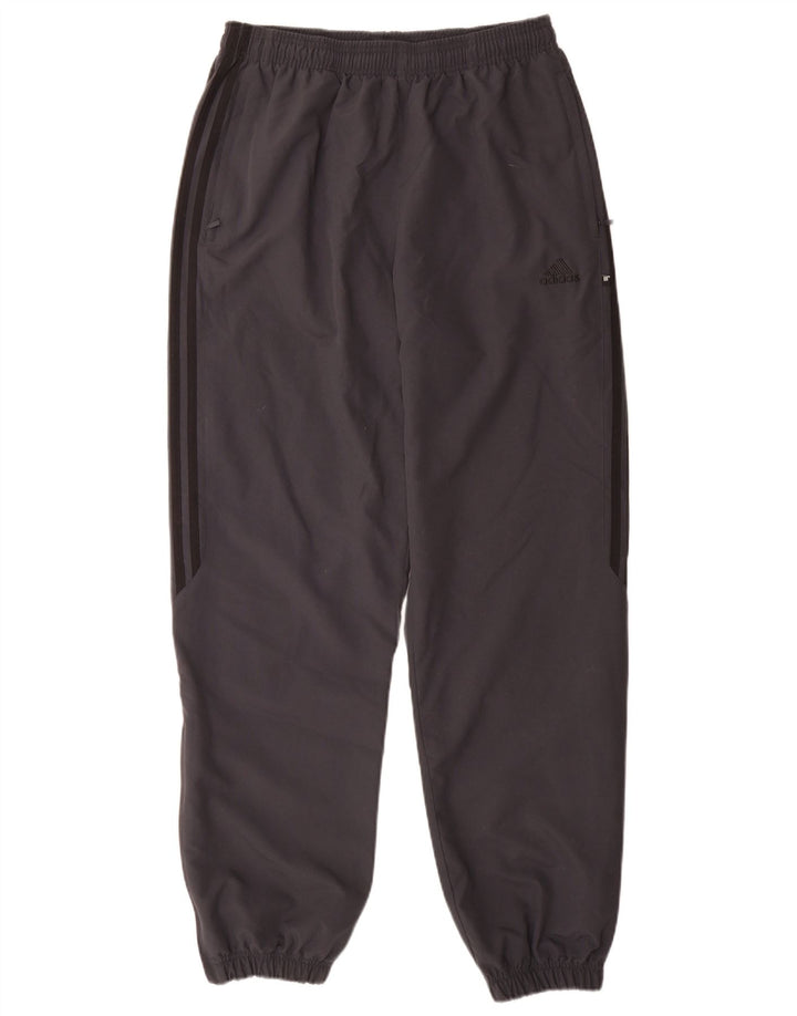 Pantaloni de trening Adidas pentru bărbați Joggeri mari, gri, poliester