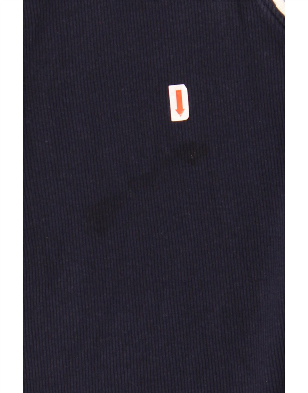 Top pentru femei RALPH LAUREN cu mâneci 3/4 UK 18 XL, albastru bleumarin, bumbac color bloc