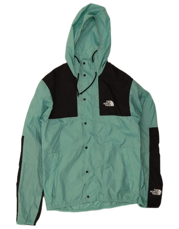 Jachetă de ploaie cu glugă The North Face pentru bărbați UK 36 Small Turquoise Colorblock