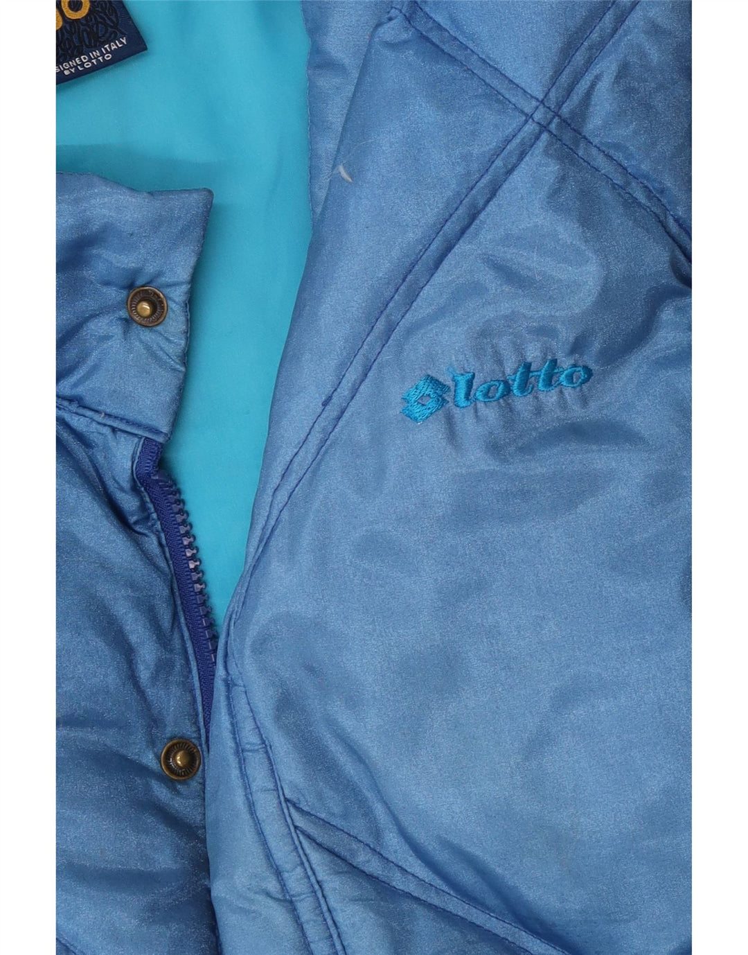 Gilet căptușit pentru bărbați Lotto UK 40 Large Blue