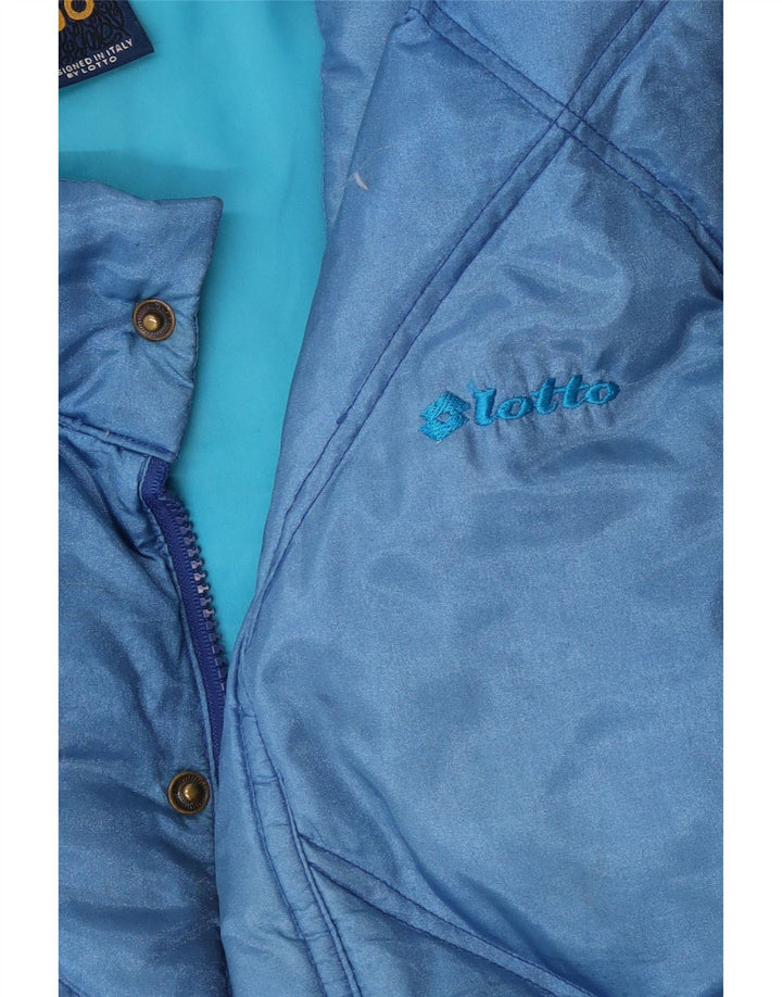 Gilet căptușit pentru bărbați Lotto UK 40 Large Blue