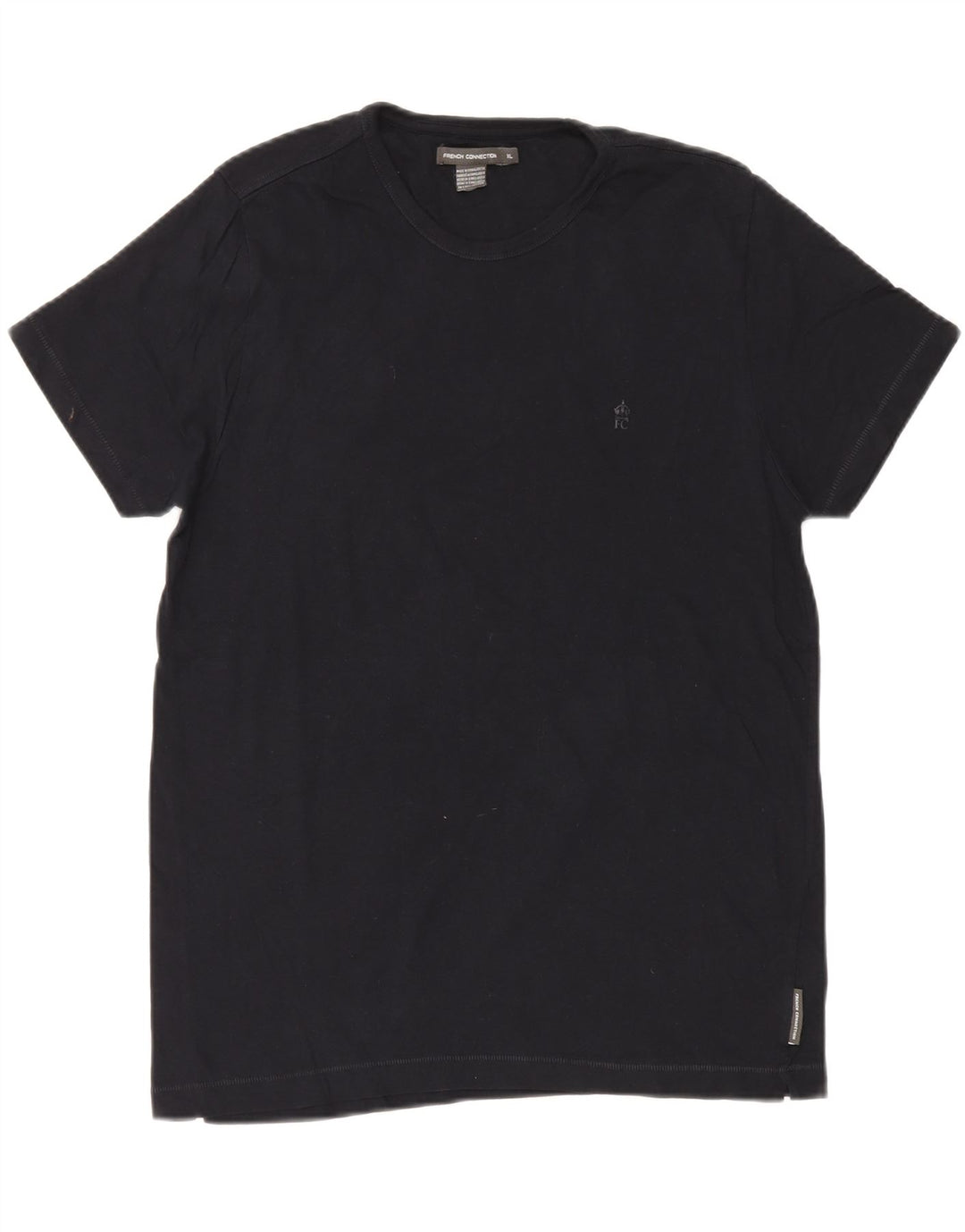 Tricou pentru bărbați French Connection Top XL Bumbac negru