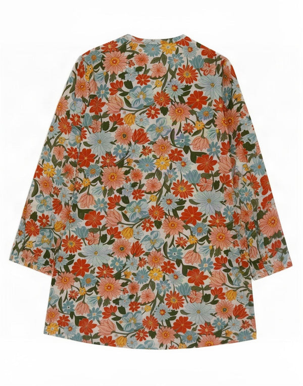 Rochie tunică pentru femei Seasalt Cornwall UK 14 mare, multicoloră, florală