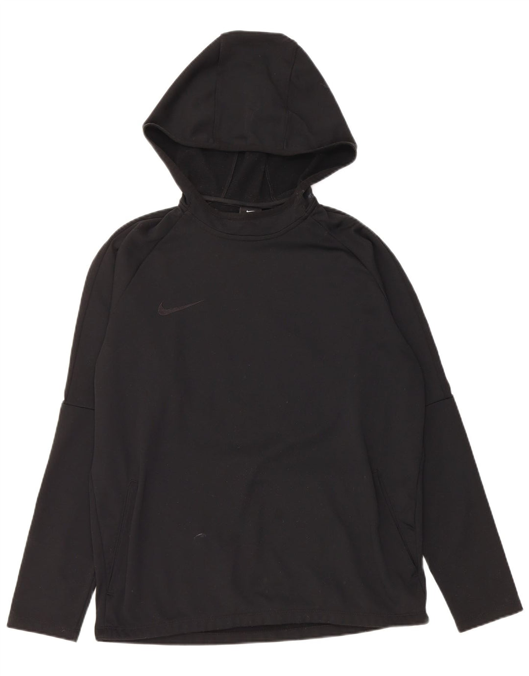 Pulover Nike Dri Fit pentru bărbați, poliester mediu negru