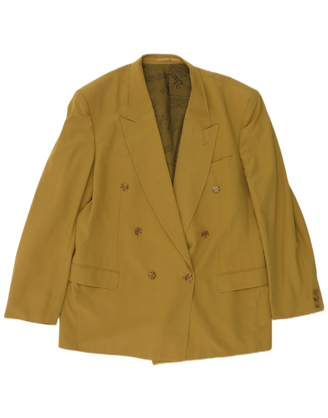 Jachetă pentru bărbați Rex Blazer cu două piepturi IT 54 2XL Kaki