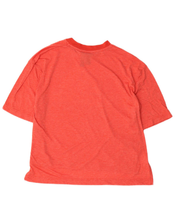 Tricou grafic Adidas pentru femei Top UK 12/14 Poliester roșu mediu