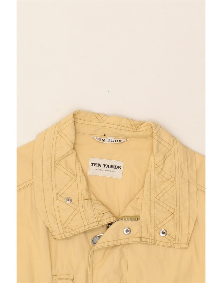 COLMAR Mens Bomber Jacket IT 52 Large Beige Cotton Vintage Colmar and Second-Hand Colmar from Messina Hembry 