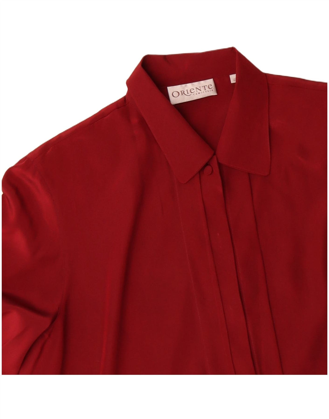 Bluză cămașă pentru femei VINTAGE IT 48 XL roșu