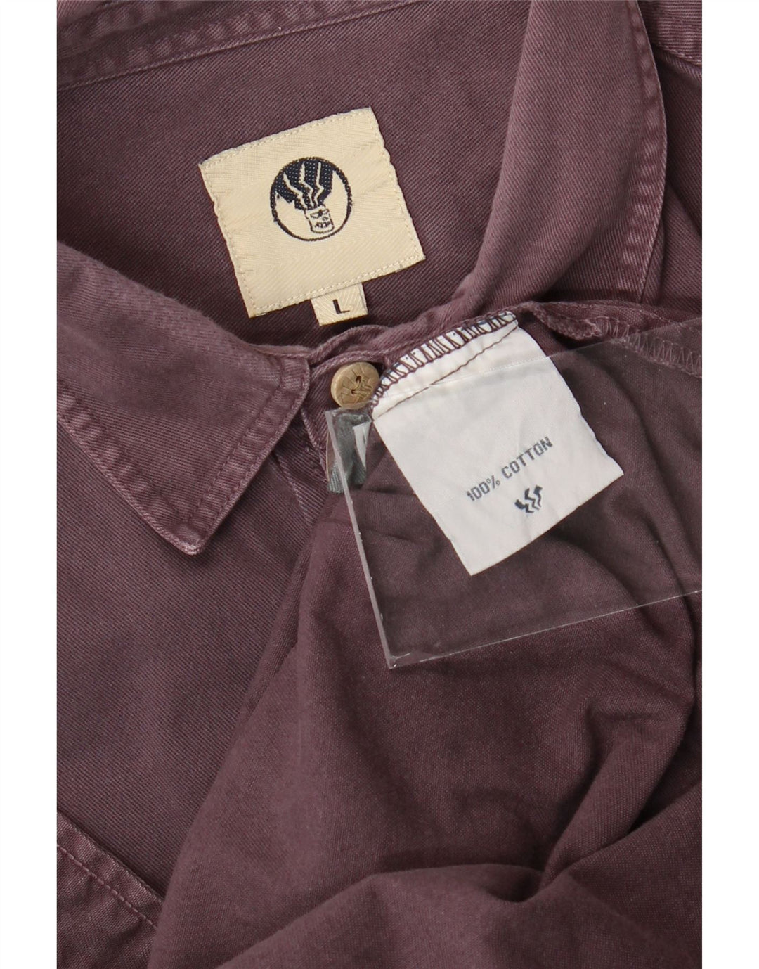 Cămașă pentru bărbați Fat Face, mare, mov, bumbac