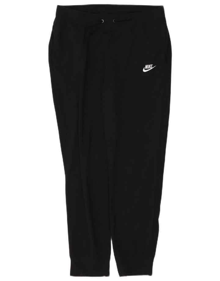 Pantaloni de trening pentru femei NIKE Pantaloni de jogging UK 14 Bumbac mediu negru