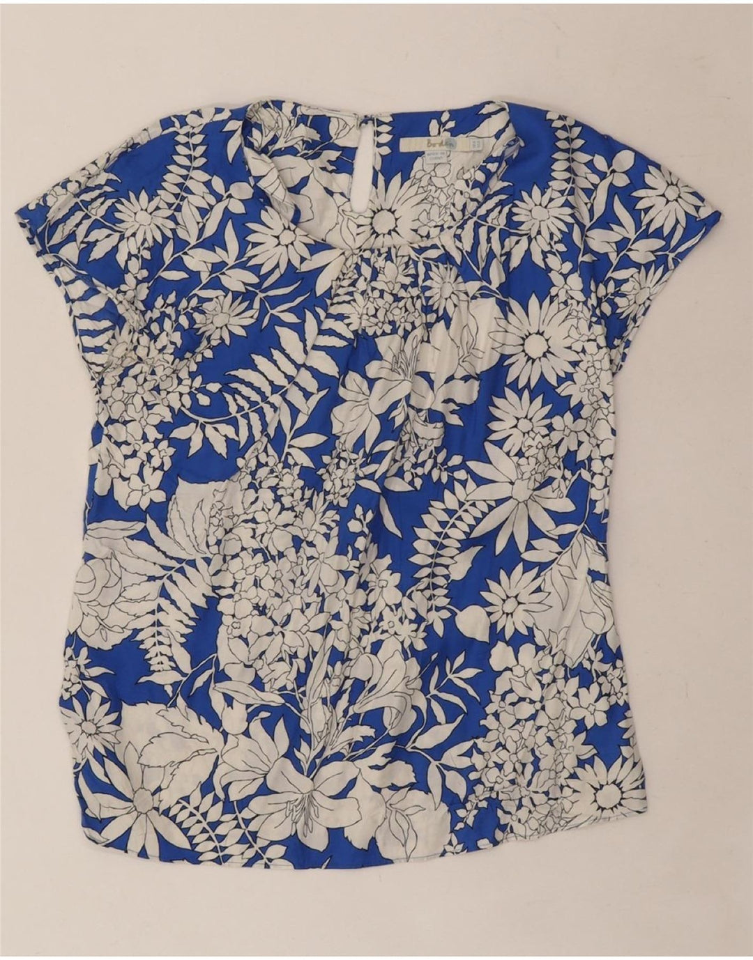 Bluză pentru femei BODEN UK 8 Small Blue Floral Viscose