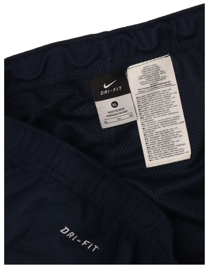 Pantaloni de trening Nike Dri Fit pentru bărbați XL, poliester bleumarin
